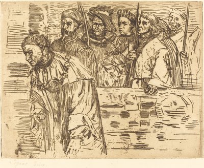Arqueiros Les arqueiros, 1862. de Alphonse Legros