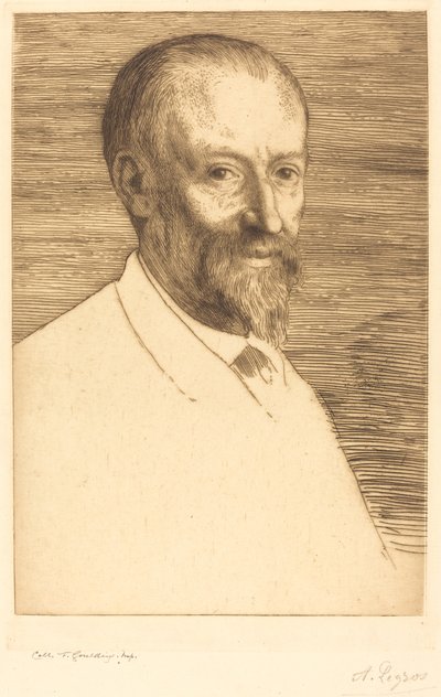 Auguste Poulet-Malassis, 2ª placa. de Alphonse Legros