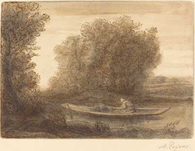 Dobre no Rio (Un coin de riviere) de Alphonse Legros