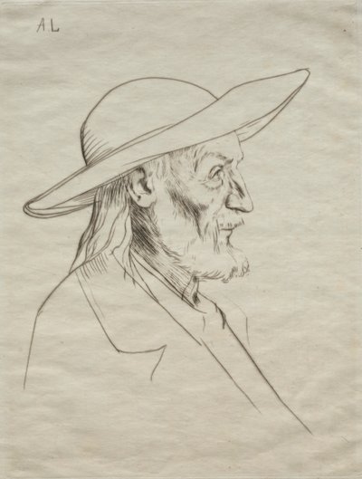 Camponês bretão. de Alphonse Legros