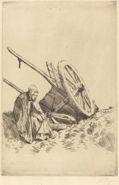 Carro quebrado O carro quebrado. de Alphonse Legros