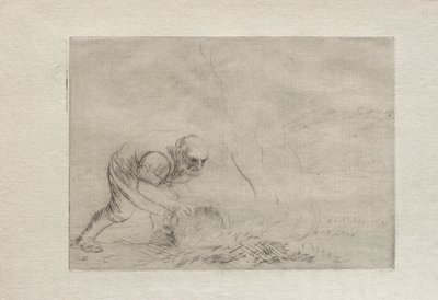 Queimando a grama de Alphonse Legros