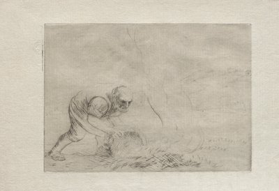Queimando a grama. de Alphonse Legros