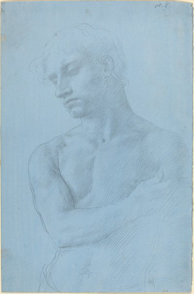 busto do homem nu de Alphonse Legros