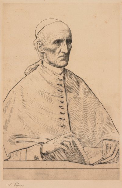 Cardeal Manning. de Alphonse Legros