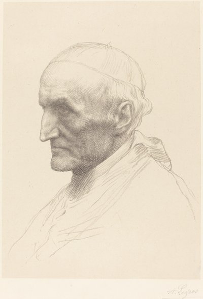 Cardeal Manning, 2º prato. de Alphonse Legros