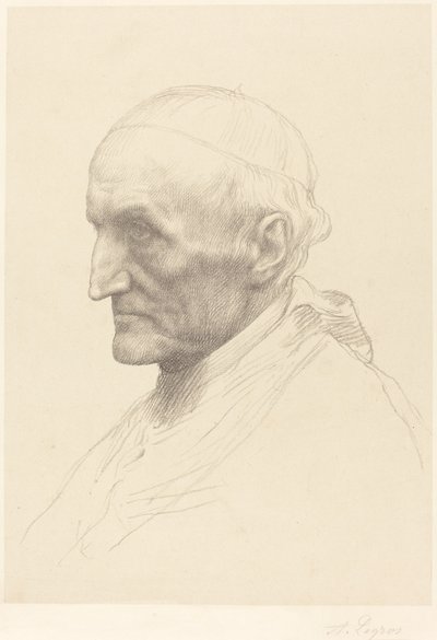 Cardeal Manning, 2ª chapa. de Alphonse Legros