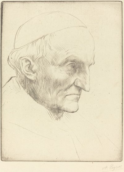 Cardeal Manning, 3ª placa. de Alphonse Legros