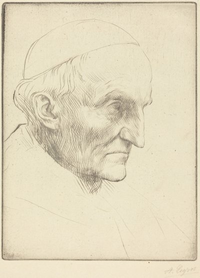 Cardeal Manning, prancha 3 de Alphonse Legros