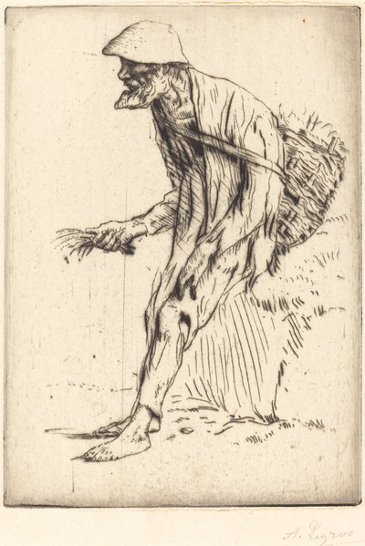 Comerciante de Chickweed de Alphonse Legros