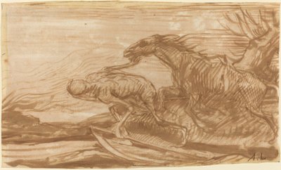 A Morte e Seu Cavalo. de Alphonse Legros