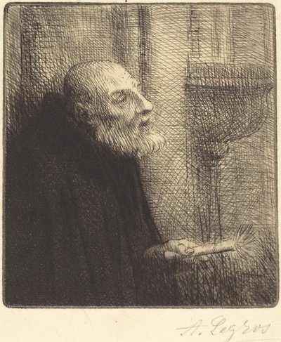 Distribuidor da Água Benta. de Alphonse Legros
