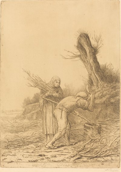 Fabricantes de fagots (Les faiseurs de fagots) de Alphonse Legros