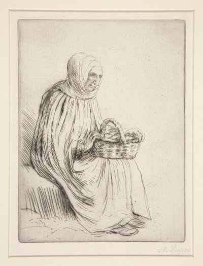 Mulher do mercado de Alphonse Legros