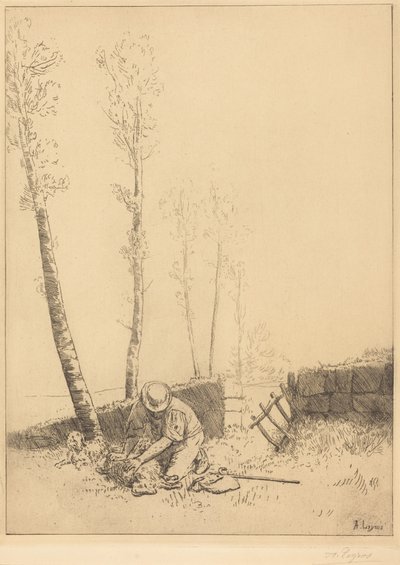 A ovelha reencontrada de Alphonse Legros