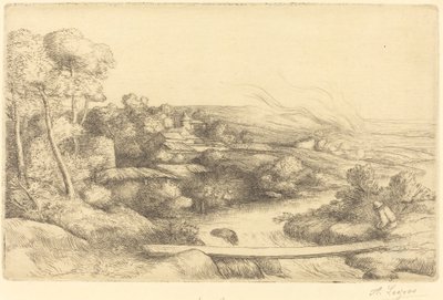 Passarela (La passerelle) de Alphonse Legros