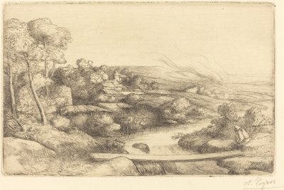 Passarela A passarela. de Alphonse Legros