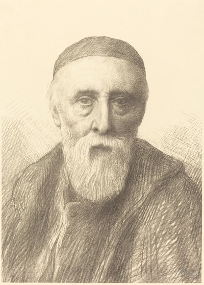 G.F. Watts, R.A., 2ª placa. de Alphonse Legros