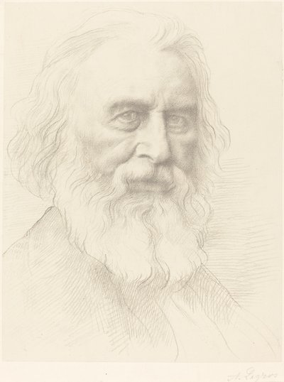 H.W. Longfellow, 2º prato de Alphonse Legros
