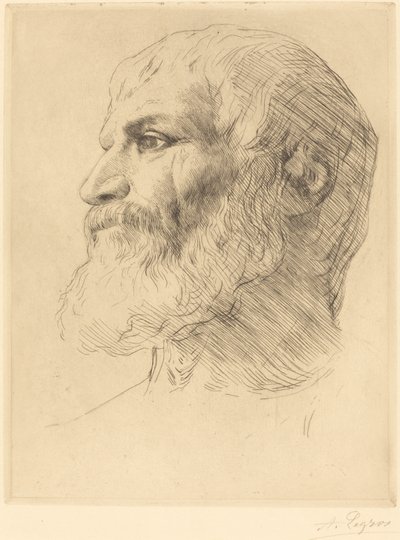 Chefe de Souliote (Tete de Souliote) de Alphonse Legros