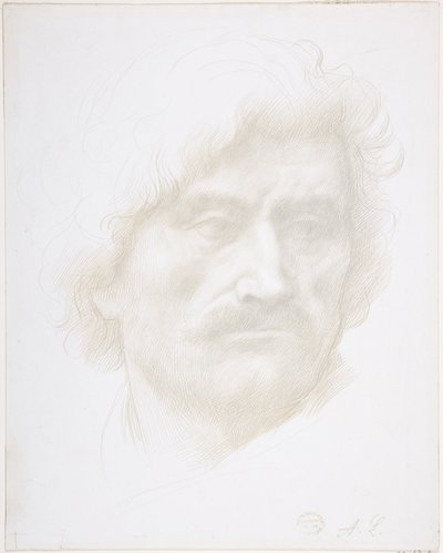 Cabeça de homem de Alphonse Legros