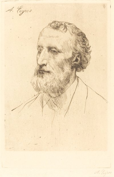 Jules Dalou, 1º prato. de Alphonse Legros