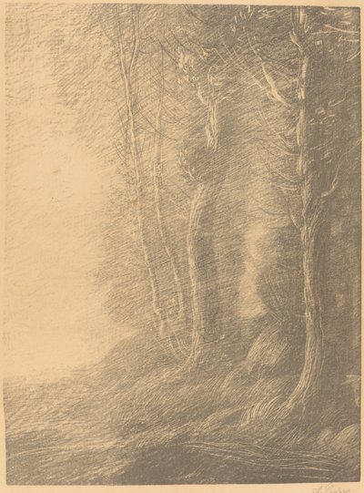 Paisagem de Alphonse Legros