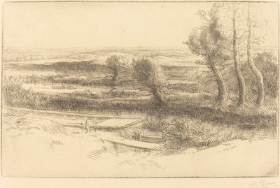 Paisagem de Alphonse Legros