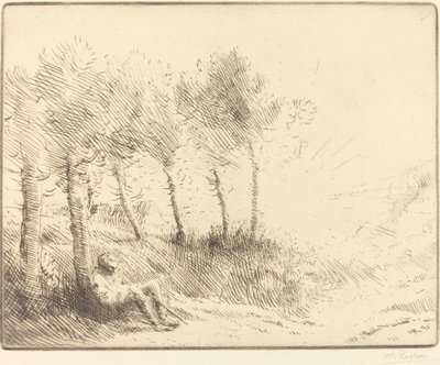 Paisagem de Alphonse Legros