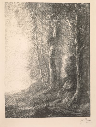 Paisagem de Alphonse Legros
