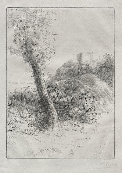 Paisagem de Alphonse Legros