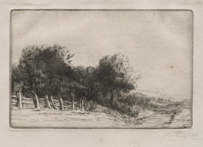 Paisagem de Alphonse Legros