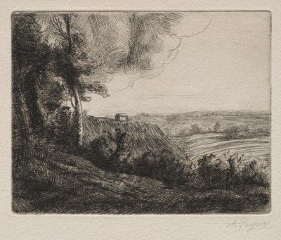 Paisagem de Alphonse Legros