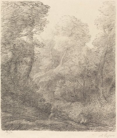 Paisagem: Névoa da Manhã de Alphonse Legros