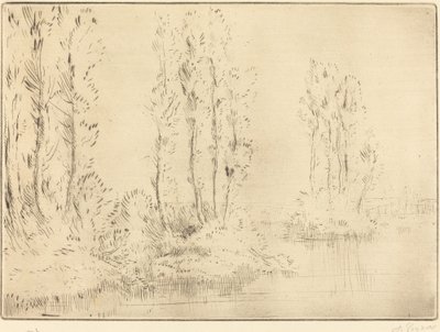 Paisagem Paisagem. de Alphonse Legros