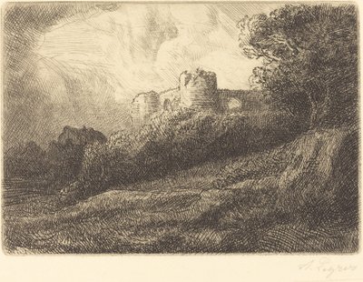 Paisagem Paisagem. de Alphonse Legros