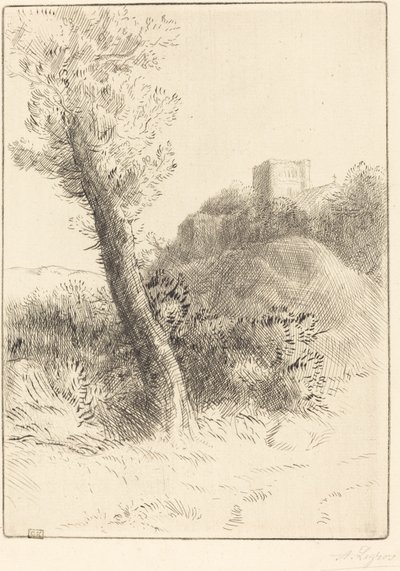 Paisagem Paisagem. de Alphonse Legros