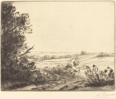 Paisagem: Estrada para Horville (Paysage: Chemin d