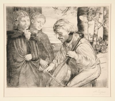 O Jogador Violento de Alphonse Legros