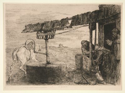Le Manege (A Passadeira) de Alphonse Legros