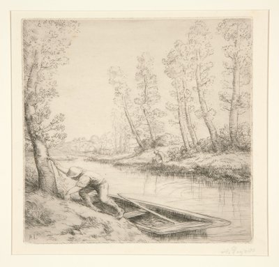 A manhã no rio de Alphonse Legros