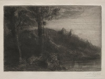 O Petit Pont. de Alphonse Legros