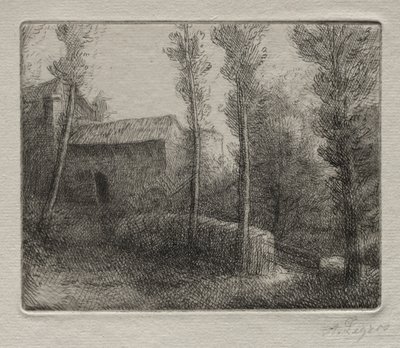 A ponte do moinho de Alphonse Legros