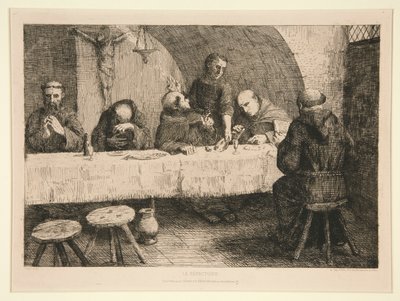 Le Refectoire (O Refeitório) de Alphonse Legros