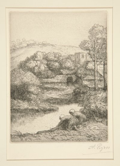 Lavanderia, ou Lavadeiras de Alphonse Legros