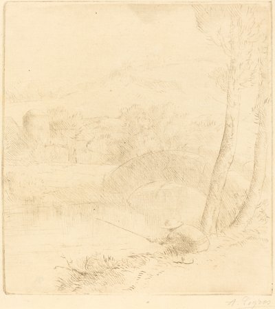 Pequeno Pescador de Alphonse Legros