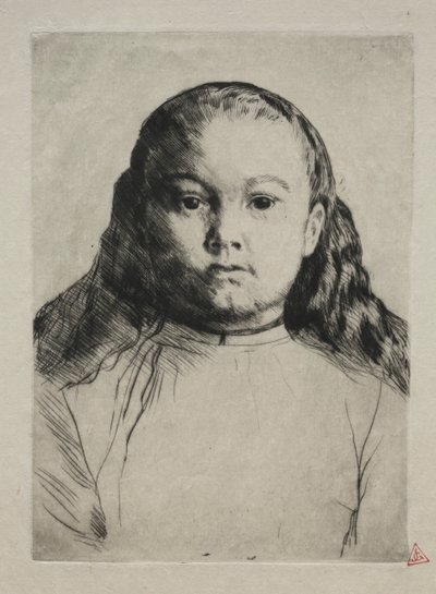 Pequena Maria de Alphonse Legros