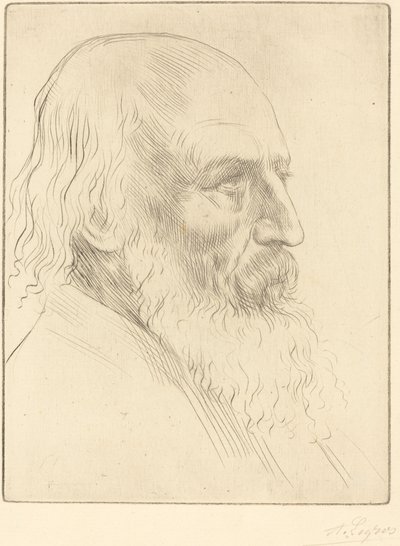 Lord A. Tennyson, 3ª placa de Alphonse Legros