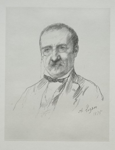 Sr. Champfleury, 1875. de Alphonse Legros