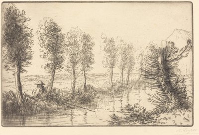 Perto do Moinho (Prés du Moulin) de Alphonse Legros